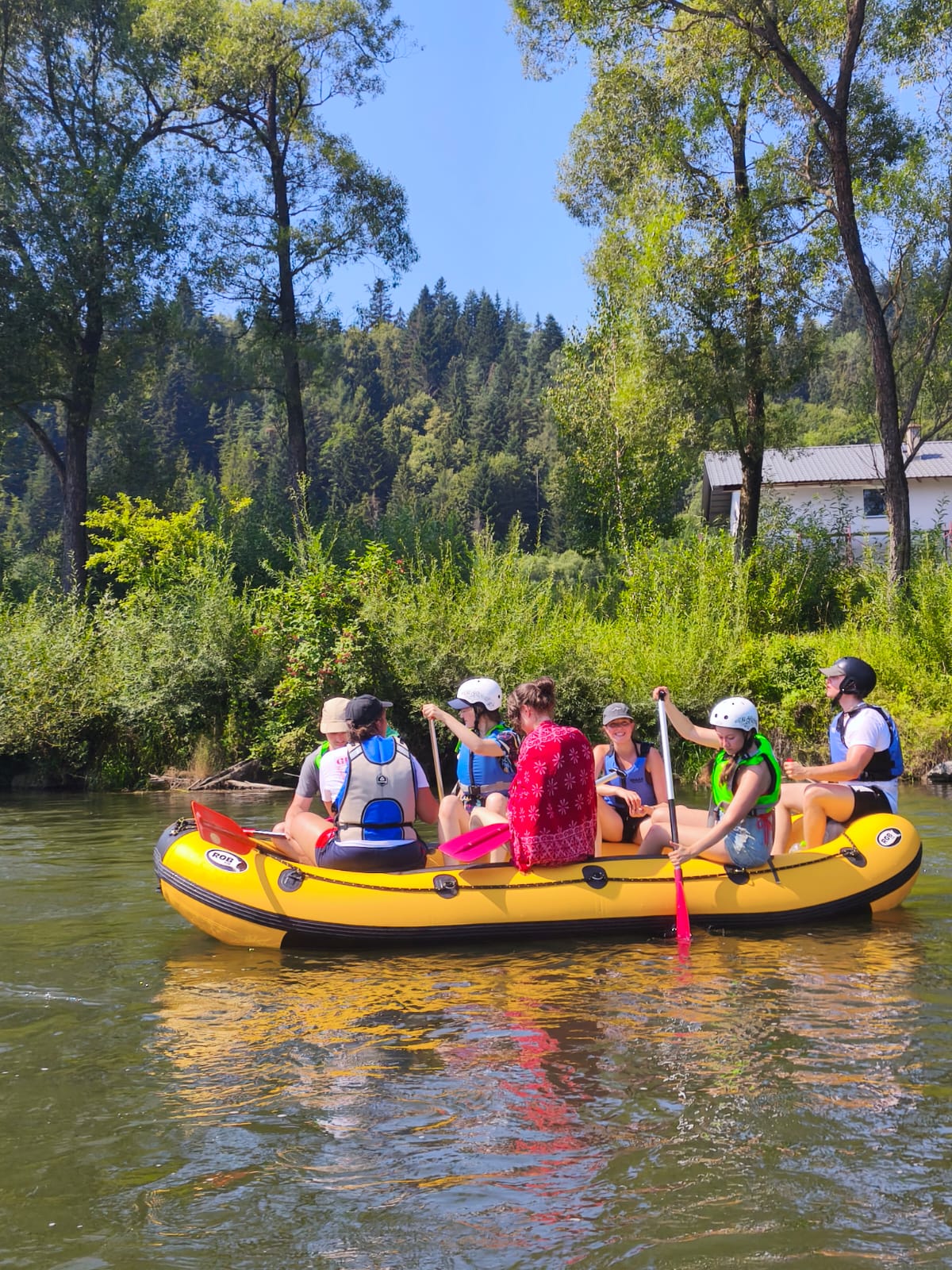 Rafting und Krakau
